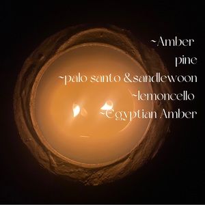 Coconut soy wax earth friendly candles